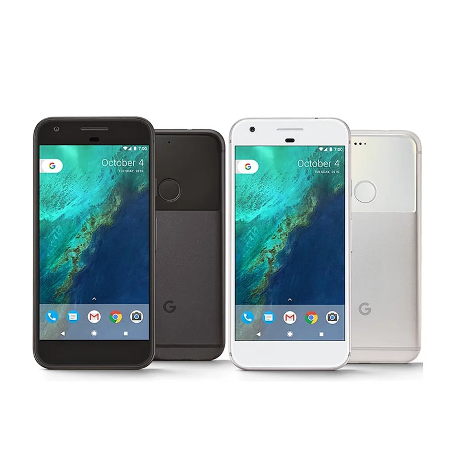 Версия ЕС Google Pixel " абсолютно 4 Гб ОЗУ 32 ГБ/128 Гб ПЗУ мобильный телефон NFC четырехъядерный сканер отпечатков пальцев 4G LTE смартфон