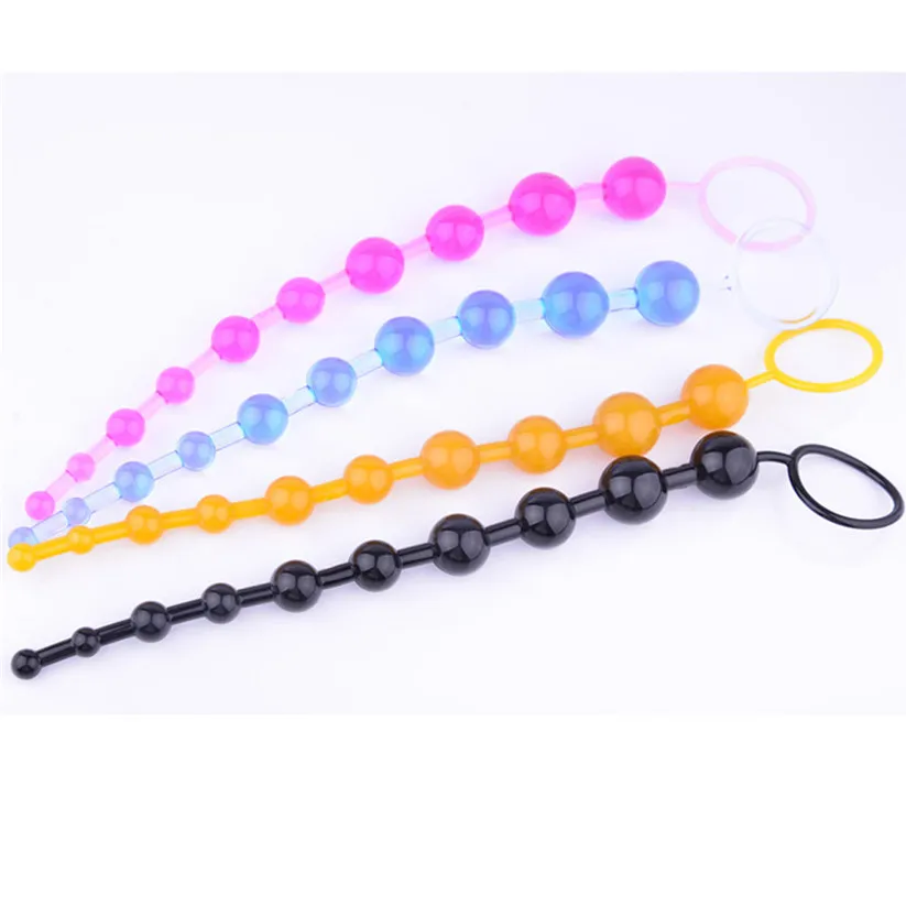 Silicone Pull Beads Anal Plugs Give You The Greatest Excitement Anal 