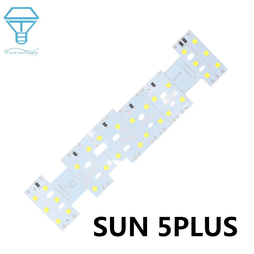 

A Set of Sun5 Plus SUN5 Series Nail Lamp Beads Aluminum Plate PCB UV LED Light Diodes For Nail Machine Repairing For Nail Dry