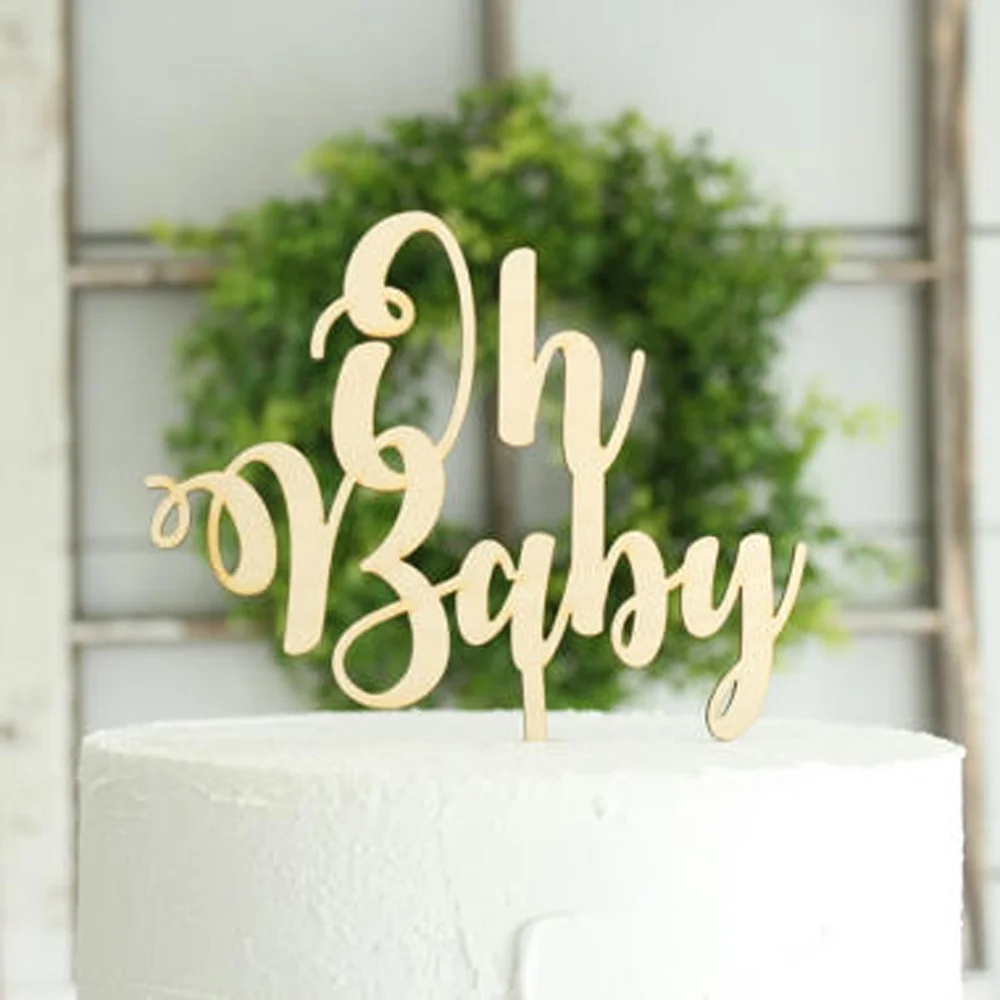 Oh Baby Cake Topper for Baby Shower Cake Topper Supplies Cake