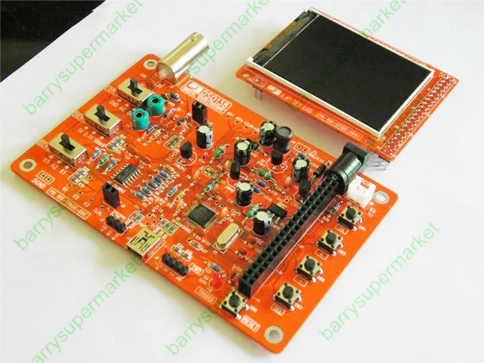 DSO138 цифровой осциллограф diy kit osciloscopio Ручной Портативный USB диагностический