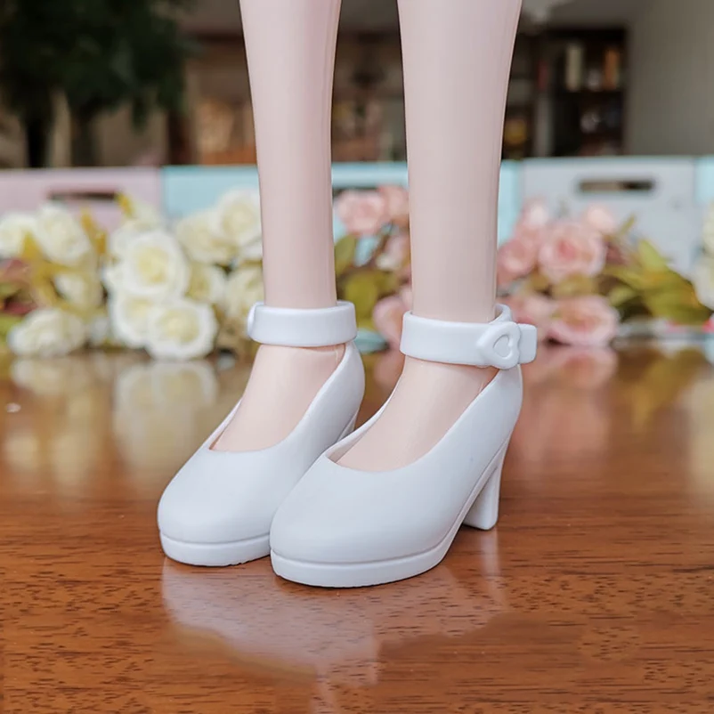 Модная кукольная обувь игрушки сандалии на высоком каблуке для 1/4 кукол