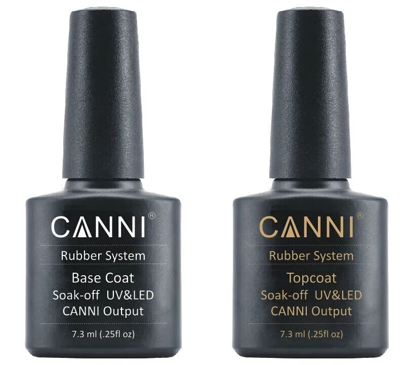 #61108 CANNI новый 7.3 мл soak off базы резиновые резиновые пальто верхний слой, цвет резиновое основание гель лак для ногтей