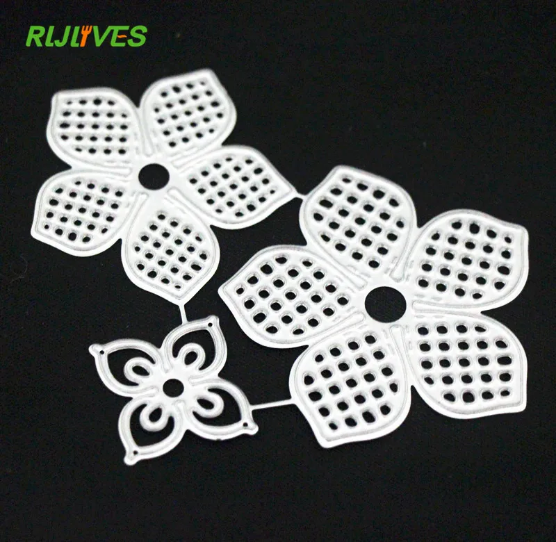 Flower Metal cutting dies stencils and stamps for DIY Scrapbooking Paper Album S