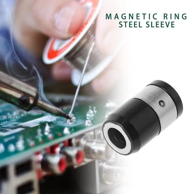 1 шт. магнитное кольцо 1/4 дюймов сильный намагничиватель электрические шестигранные наконечники отвертки подходит для шестигранных отверток