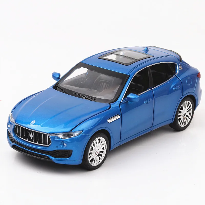 1:32 игрушечный автомобиль Maserati SUV Металлический Игрушечный литой автомобиль Diecasts& игрушечный Транспорт модель автомобиля Миниатюрная модель автомобиля игрушки для детей