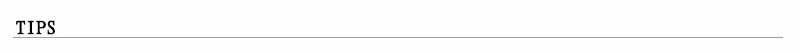Tips