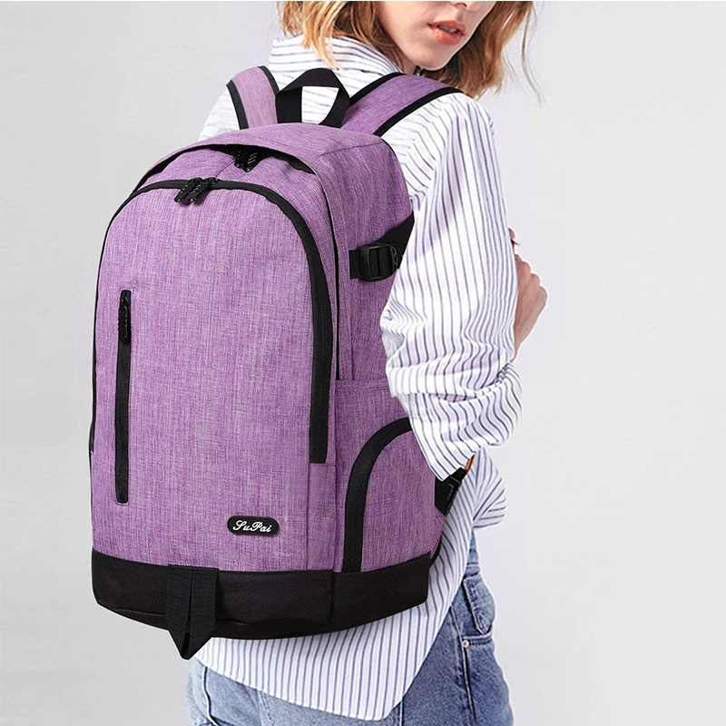Female Backpacks USB Charging Backpack 15inch Laptop Bag School Bag For Teenager Fashion Male Girls Leisure Travel Bagpack Women (5)