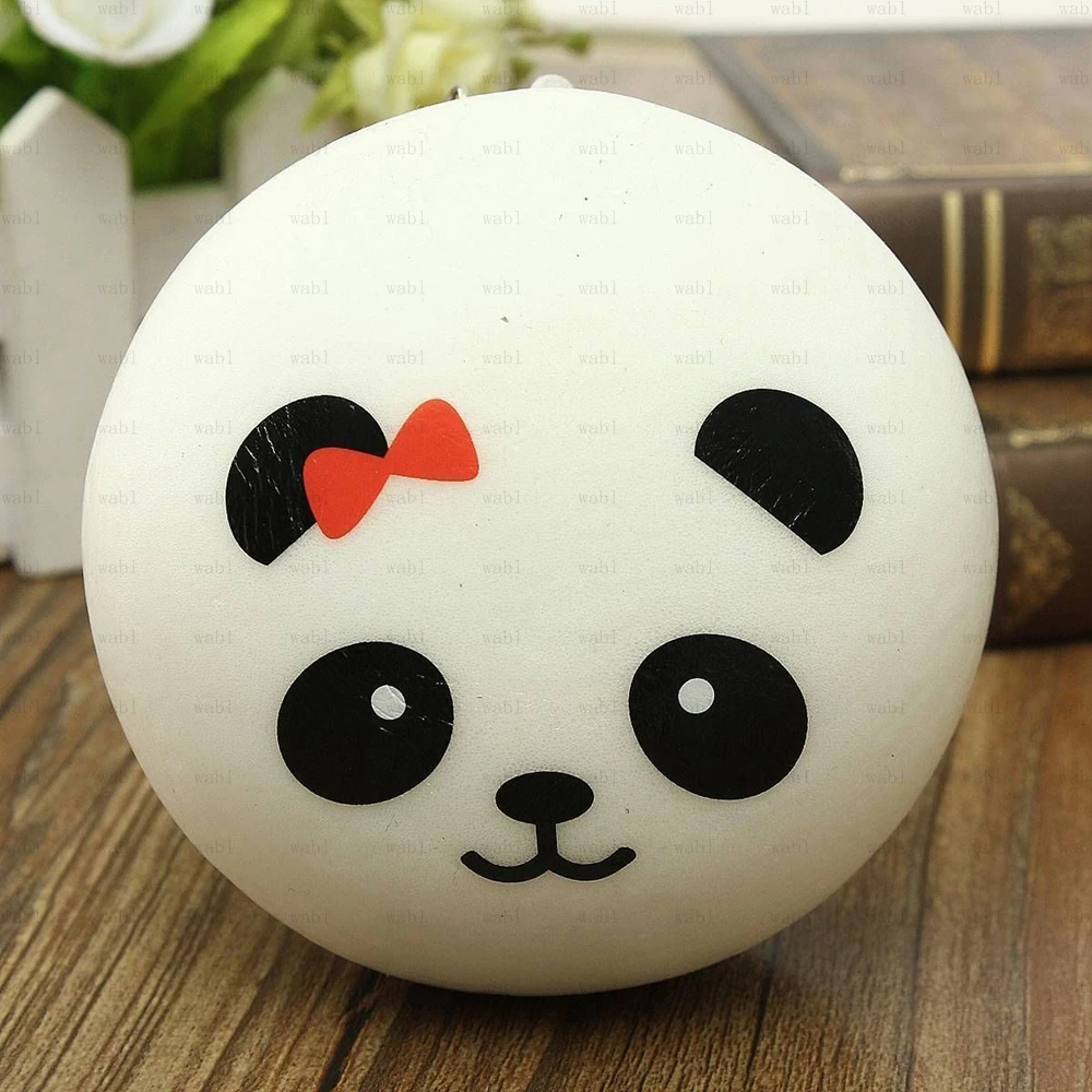 12PCS Lot Random Squishy Jumbo Mini Panda Cone Donuts Toast Turtle
