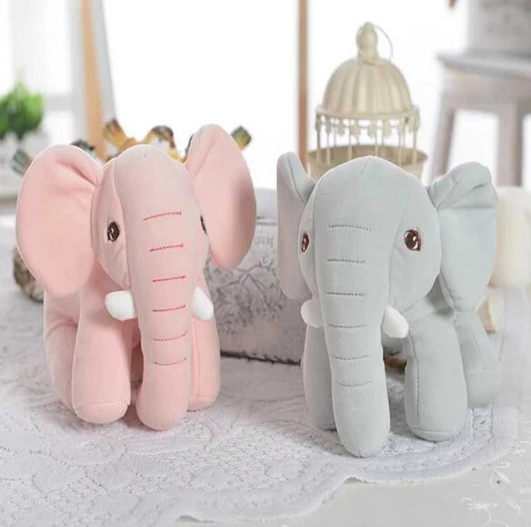 pink elephant baby toy