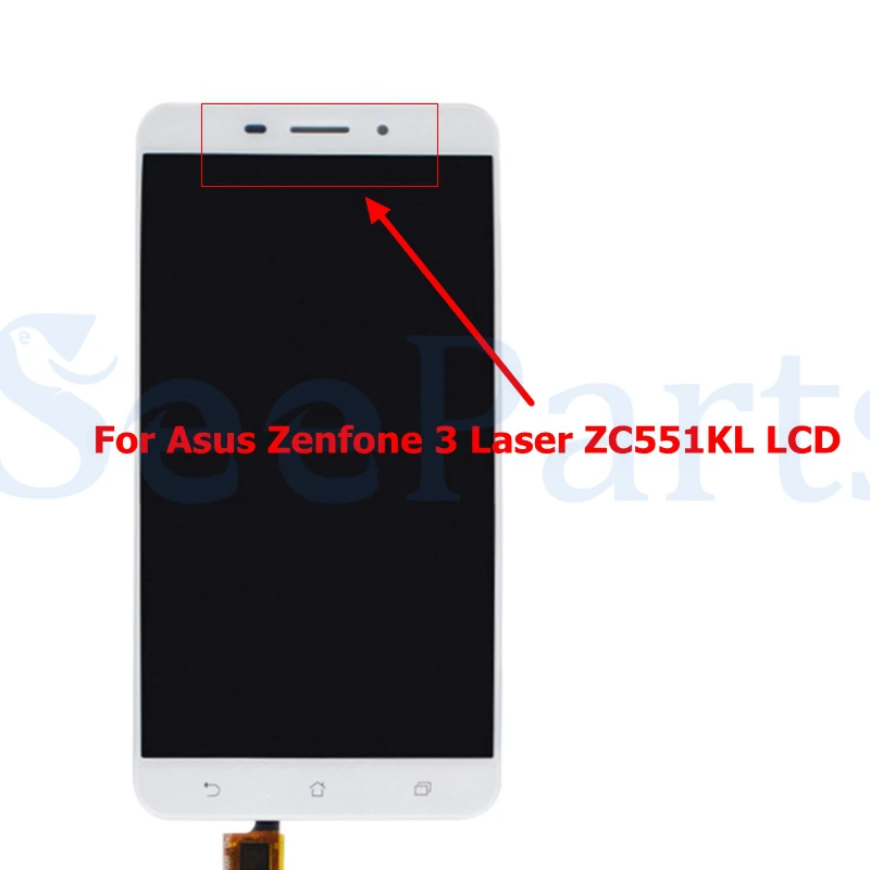 5.5For Asus ZenFone ZC551KL LCD Display Touch Screen Digitizer For Asus Zenfone 3 Laser ZC551KL LCD With Frame Replacement     (2)