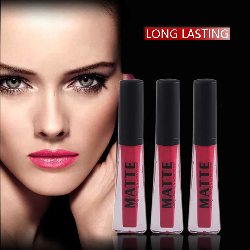Hot-verkoop-MISS-ROSE-Lip-Kit-Zeldzame-Lip-Verf-Matte-Lippenstift-Waterdichte-Aardbei-Langdurige-Gloss-FB - 