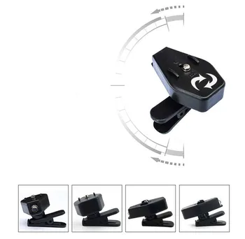 

Free shipping 10Pcs/lot New Mini Rotating Glasses Fishing Light Clip Cap Light 1LED Light Reading Light