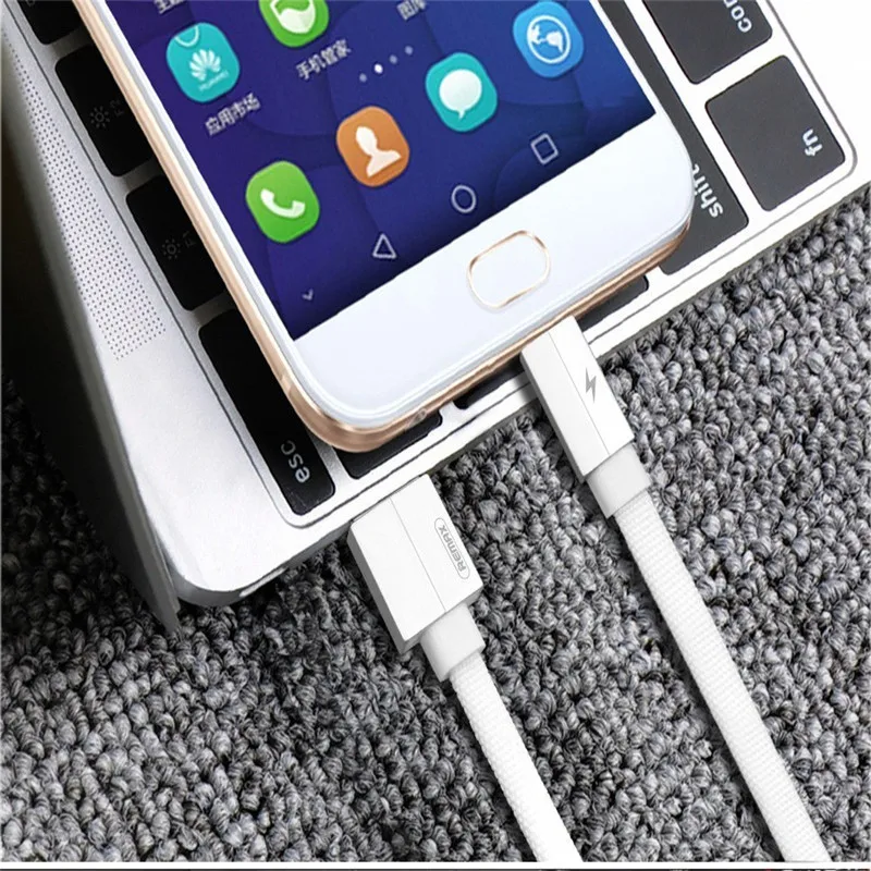 USB Remax Тип C Дата-кабель для быстрой передачи данных зарядки USB C MALE(Папа) плетеный Тип кабеля type-c Зарядное устройство тросиковый кабель для Xiaomi Mi5/samsung/OnePlus 2
