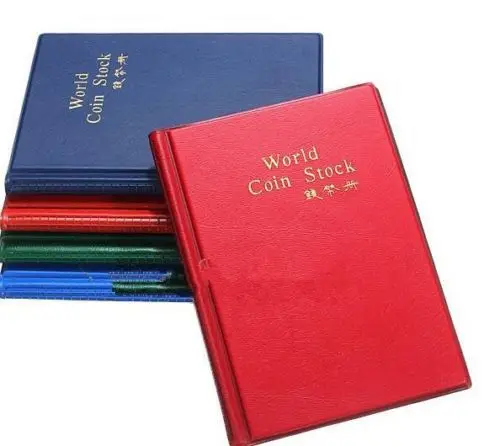 

New Coin Holders Collection Storage Penny Money Pocket Album Book Collecting
