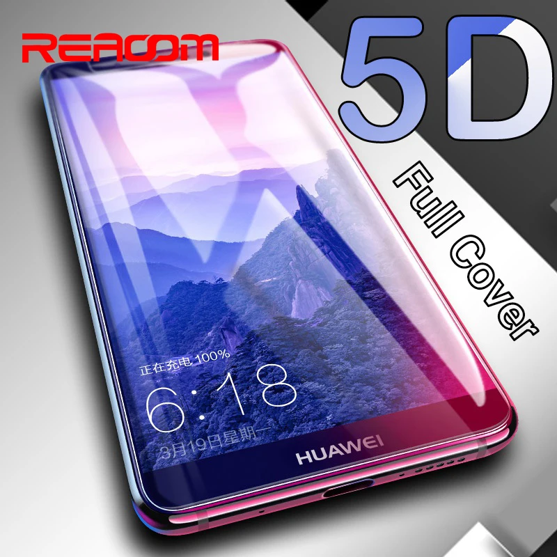 5D стекло для Huawei P20 Lite закаленное Mate 10 Pro P10 P Smart P8 2017 Y6 2018 Nova 2i 3i защита