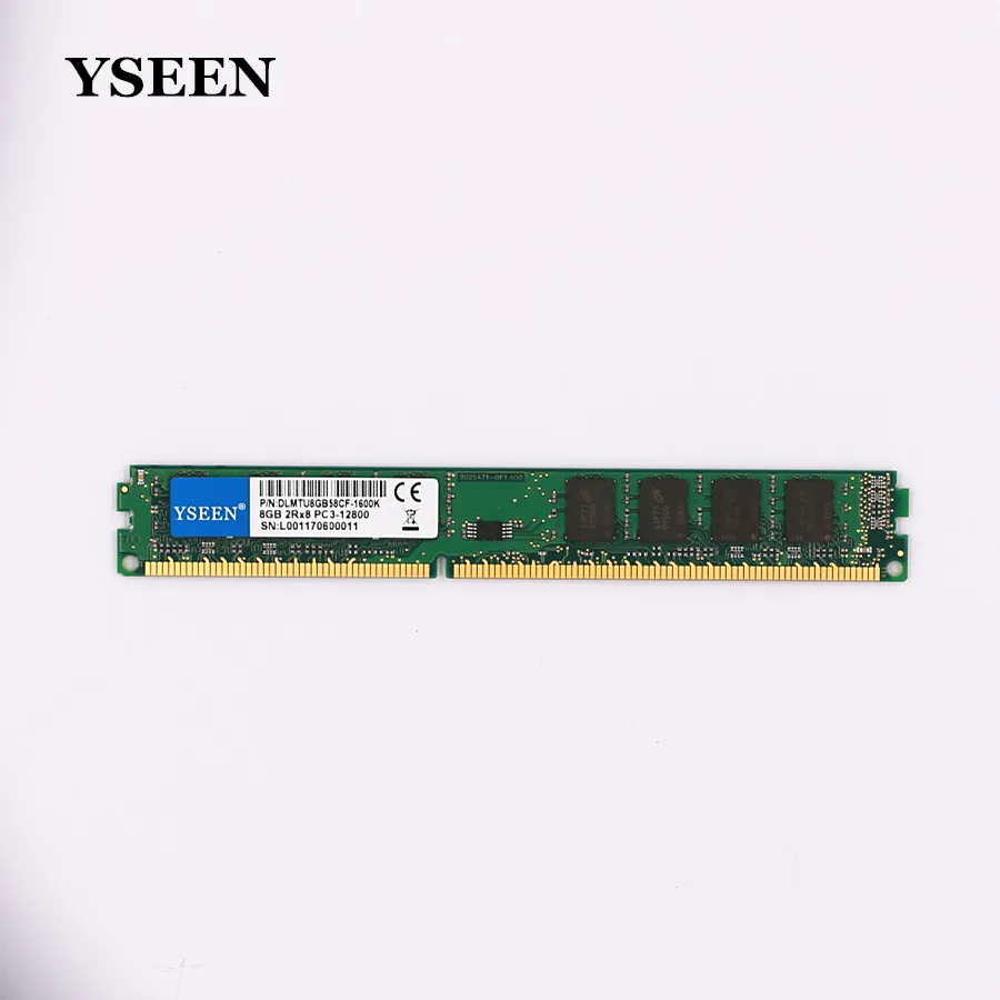 YSEEN Оперативная память DDR3 4G 1333 8G 1600 МГц память для настольного компьютера