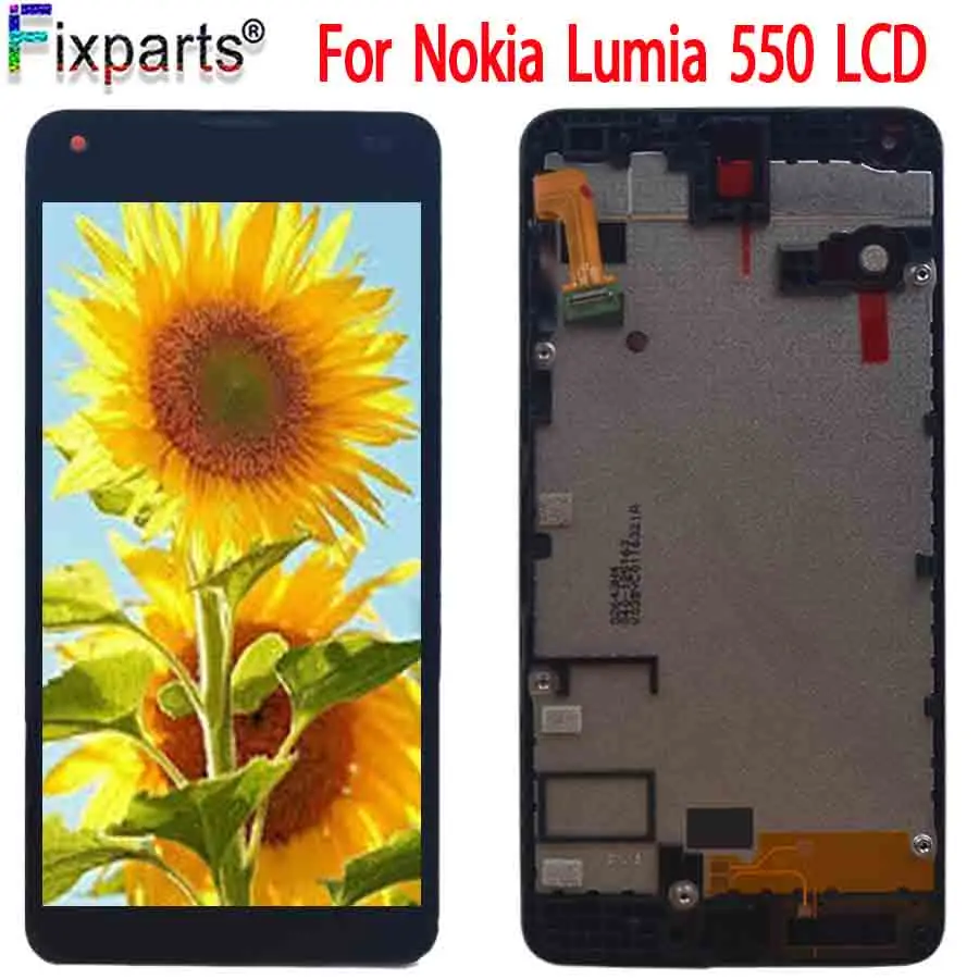 

Original Screen For Nokia Lumia 550 LCD Display+Touch Screen Digitizer Assembly Replacement Parts For Nokia 550 RM-1127 LCD