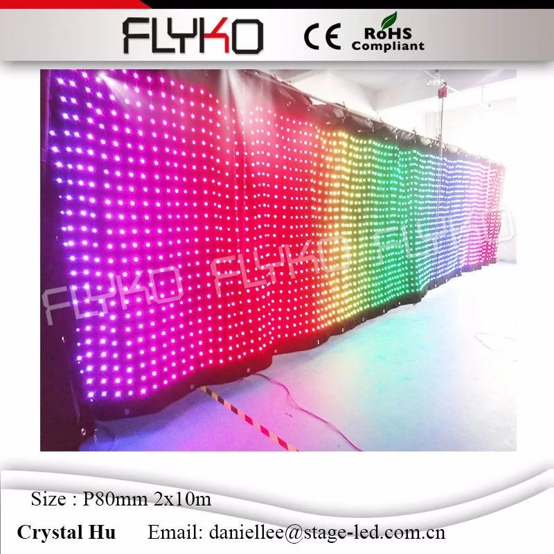 LED video curtain389