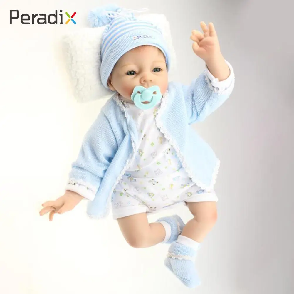 

Reborn Babies Simulated Infant Model Silicone Reborn Dolls Decor Collection Realistic Popular 1 Set