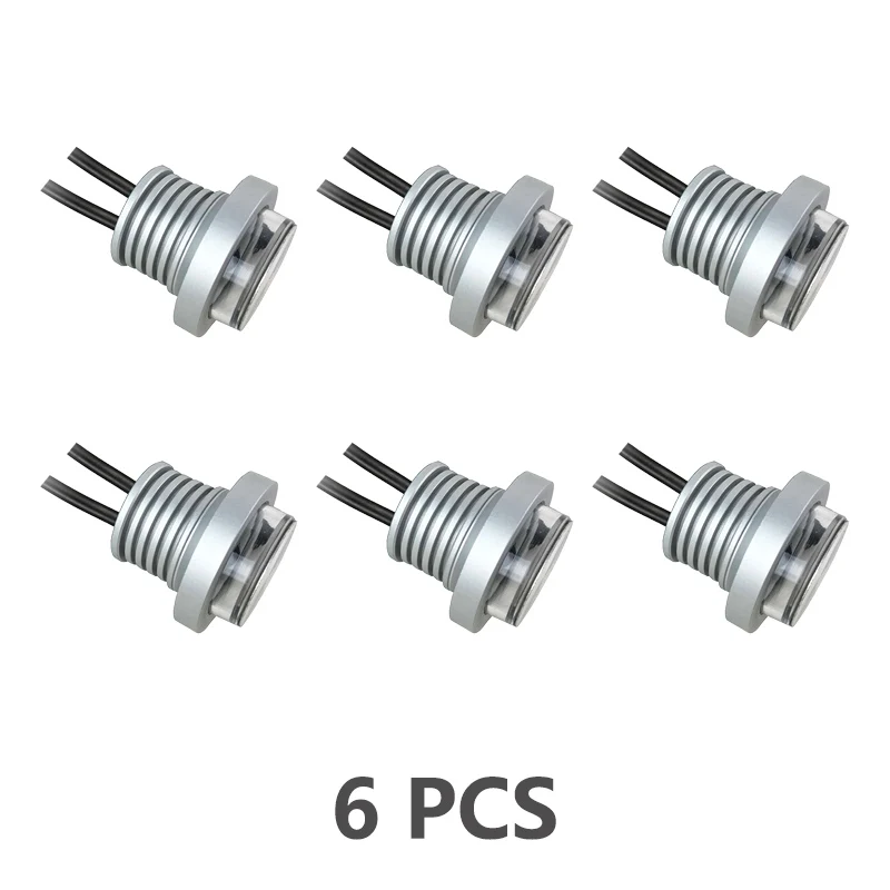 

6pcs Outdoor wall lamp IP65 Waterproof Outdoor Anti-glare light DC12V Low Voltage ceiling spot lights for Spa Shopping Mall