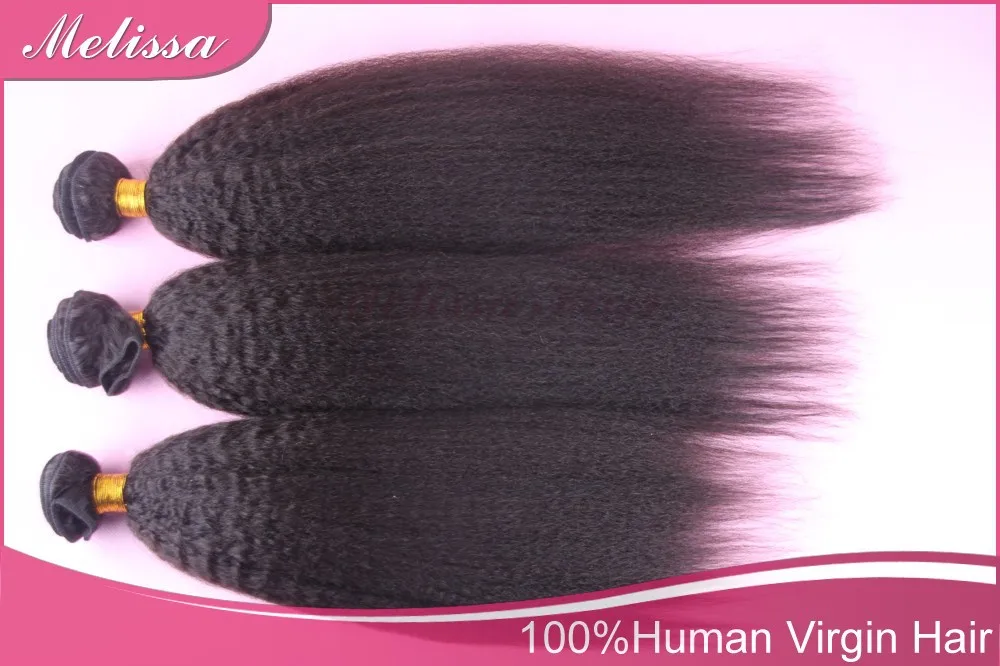 

Unprocessed Virgin Brazilian Kinky Straight Hair Extensions,Cheap 7A Coarse Yaki Virgin Hair Italian Yaki Weave Bundles