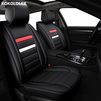 

kokololee Universal Leather Car seat cover for Volvo all models s60 s80 c30 s40 v40 v60 xc60 xc90 xc70 car styling