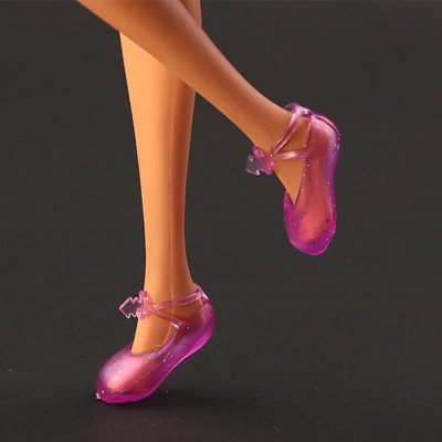 Новое поступление Высококачественная оригинальная обувь для куклы Барби красивые белые туфли кукольные аксессуары - Цвет: N03