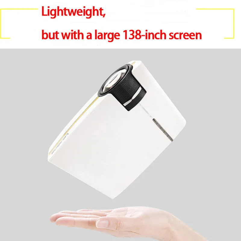 

Mini Projector HD 1080P Home Theater Movies Projector Conference Beamer XXM8