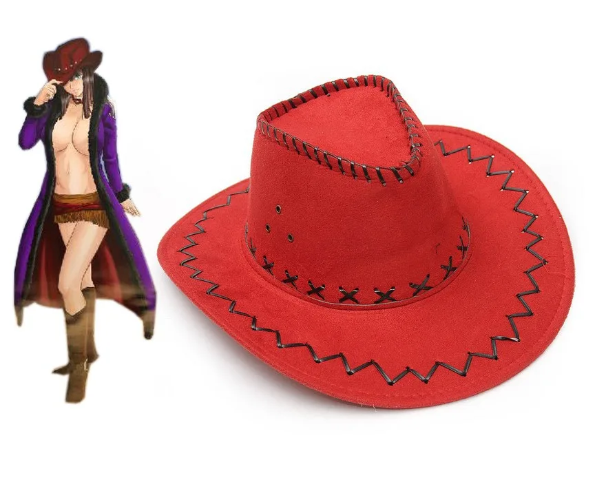 red cowgirl hat