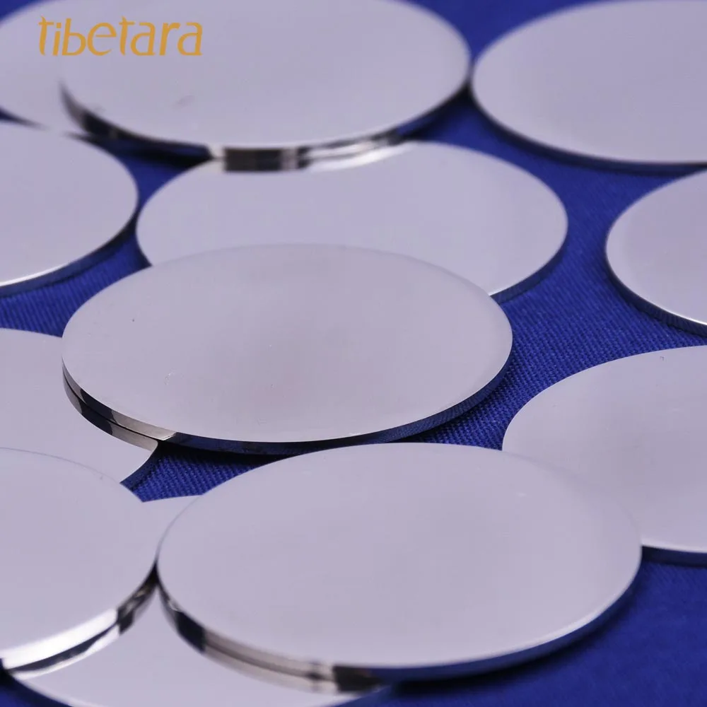 Круглые штамповочные диски из нержавеющей стали, фантастический блеск, 16 датчиков заготовок Diy штамповки, по 10 штук в партии