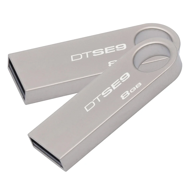 Kingston DTSE9 USB флеш-накопитель Металлический Мини-ключ USB накопитель 8 ГБ 16 ГБ 32 ГБ карта памяти USB флешка флеш-накопитель память