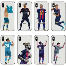 

Football star cristiano ronaldo Lionel messi Paulo Dybala phone case for iPhone 5S SE 6 6plus 7 8 8Plus X soft silicone Cover