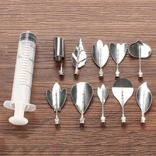 11 шт./компл. изысканный Желе Цветок искусство инструменты Желе торт желатин пудинг сопло Россия сопло Торт Инструменты Набор