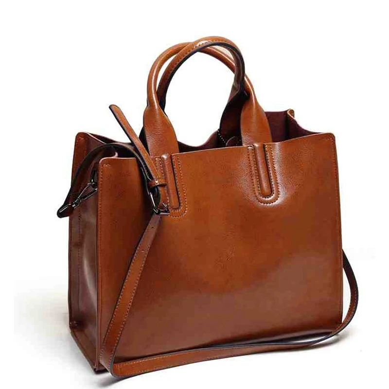 Leather Bags Handbags Women Famous Brands Big Women Casual Bags Trunk Tote Spanish Brand Shoulder Bag Ladies large Bolsos Mujer
