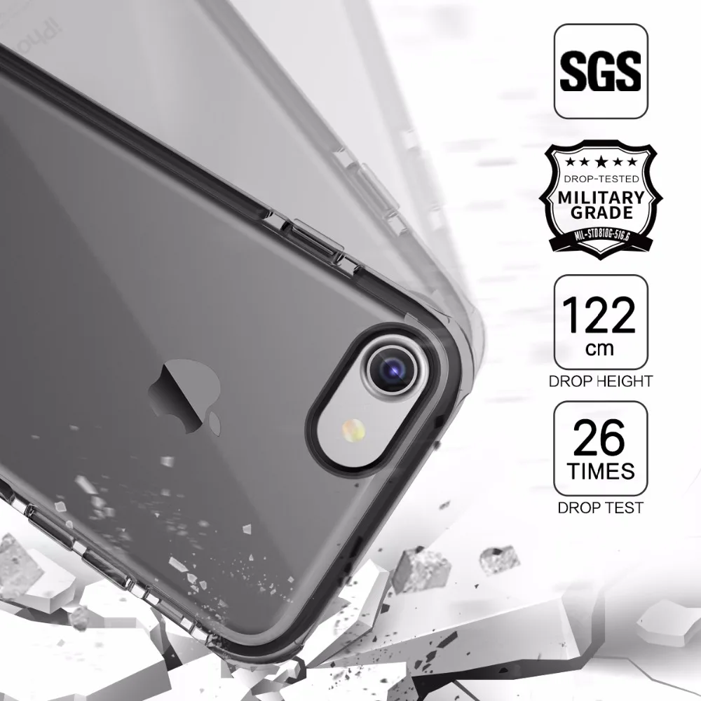 ROCK Drop protection phone case for iPhone 7/ 7plus Guard series case