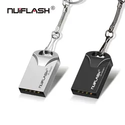 Мини-Прыжок Nuiflash 64 Гб Usb флеш-накопитель 32 ГБ USB2.0 Флешка 16 ГБ 8 ГБ 4 ГБ Флешка 128 ГБ с подарочным кольцом для ключей новейший u-диск