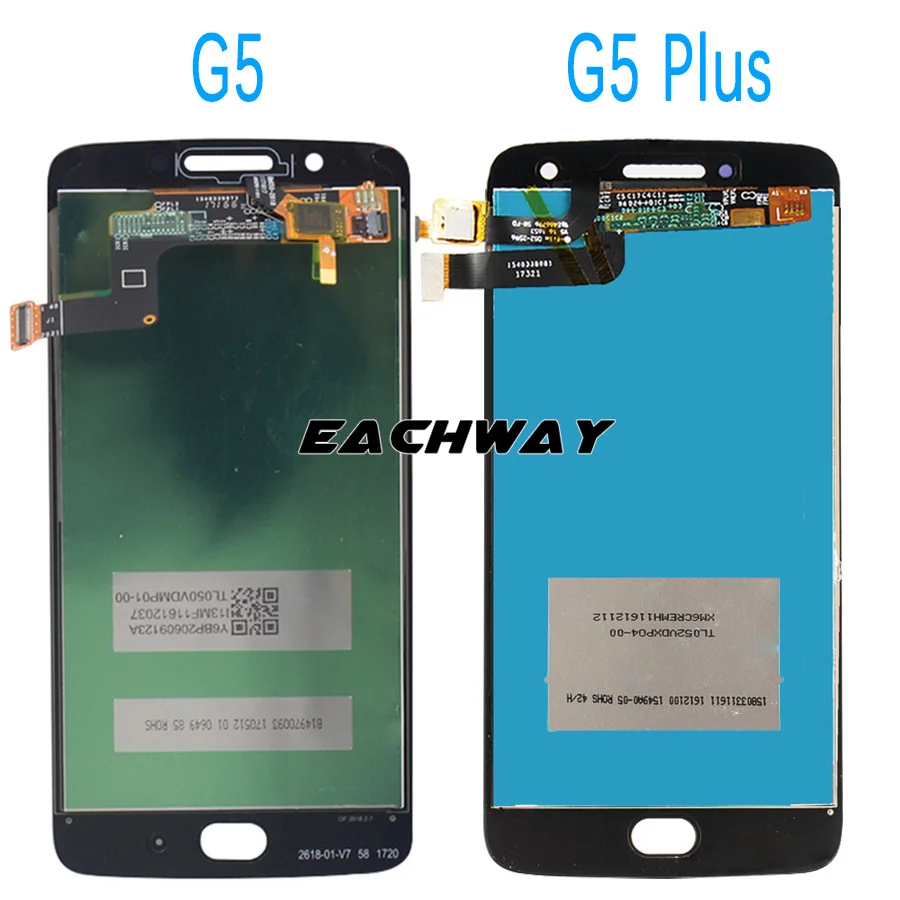 5," G5 Plus lcd для Motorola MOTO G5 дисплей G5 Plus lcd XT1685 сенсорный экран дигитайзер XT1670 lcd Замена G5 Plus lcd