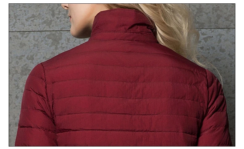 NewBang брендовые длинные Для женщин пуховик фугу пальто ультра легкая зимняя куртка-пуховик Для женщин Однобортный ветровки