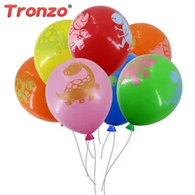Tronzo 20 шт./пакет 12 дюймов динозавр воздушные шары латексные воздушные шары вечерние украшения для дома Товары для дня рождения Детские игрушки для детей