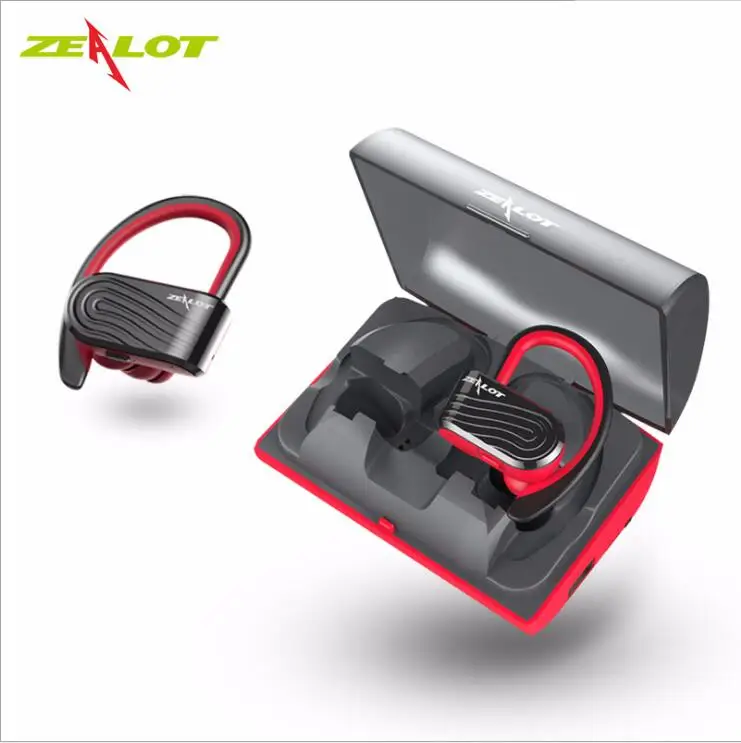 

ZEALOT H10 TWS Wireless Earbuds Bluetooth Earphone Sport Headset With Microphone 2000mAh Backup Battery Box