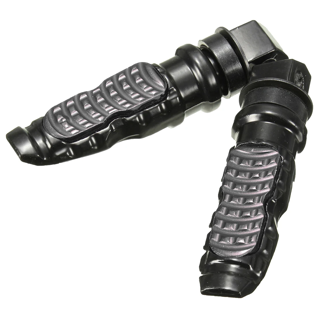 EDFY 8mm Universal Motorcycle Passenger Rear Foot Pegs Pedal For