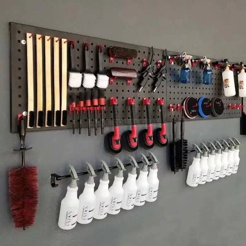 Steel Wall Mounted Tool Parts Storage Box Garage Unit Shelving