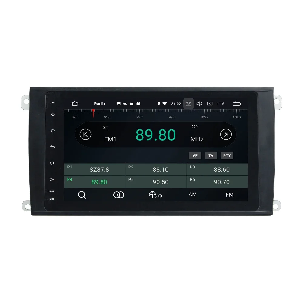 Discount 4GB RAM Octa Core 8" Android 8.0 Car Audio DVD Player for Porsche Cayenne 2003-2010 With GPS Radio Bluetooth WIFI USB 32GB ROM 2