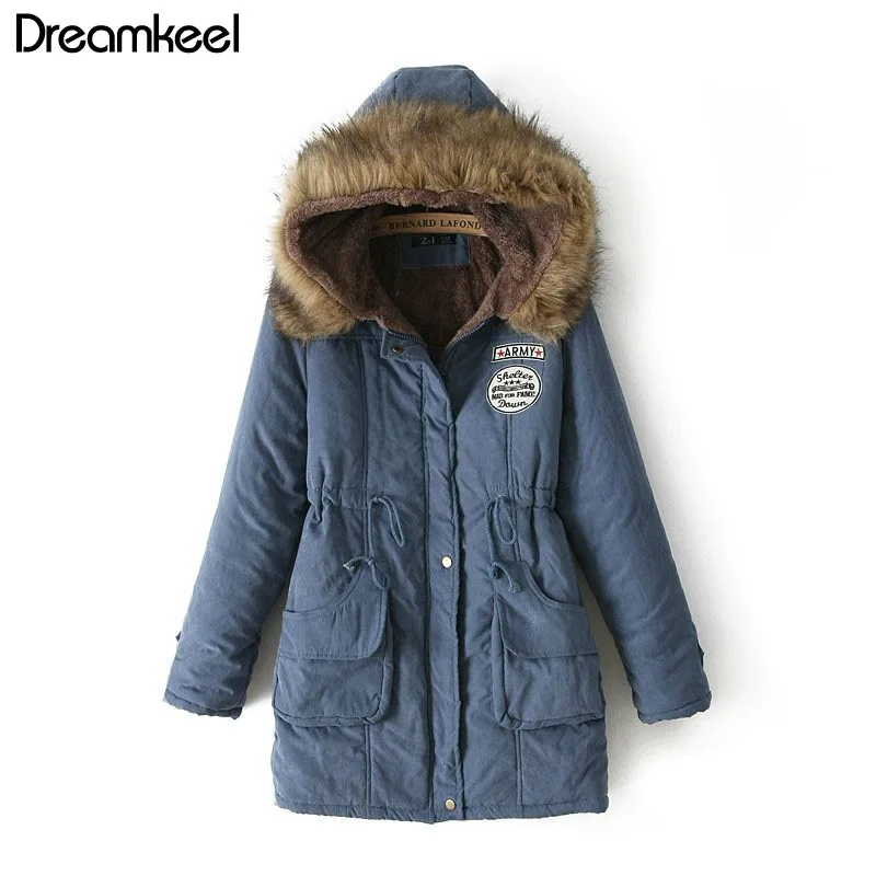 

Women Autnmn Winter Coat 2019 New Female Thickening Warm Cotton Lacing Jacket Women Outwear Parkas for Women Plus Size Y