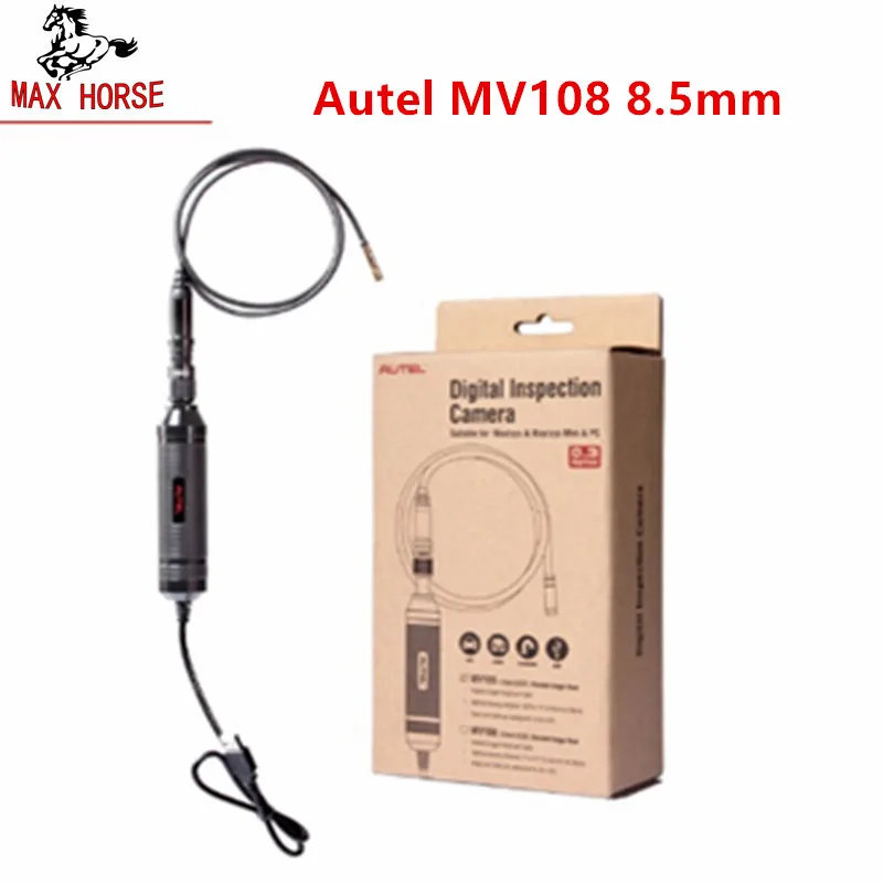 

Autel MaxiVideo MV108 8.5mm Digital Inspection Camera Powerful and perfect for inspecting most spark plug holes