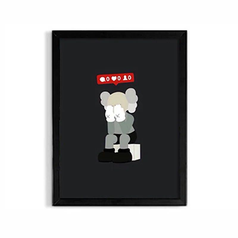 

Cartoon KAWS BRIAN Jigsaw Puzzle Wood Modern Decor Painting Creative Desk Ornaments Bedroom Home Living Room Morden Decor M907