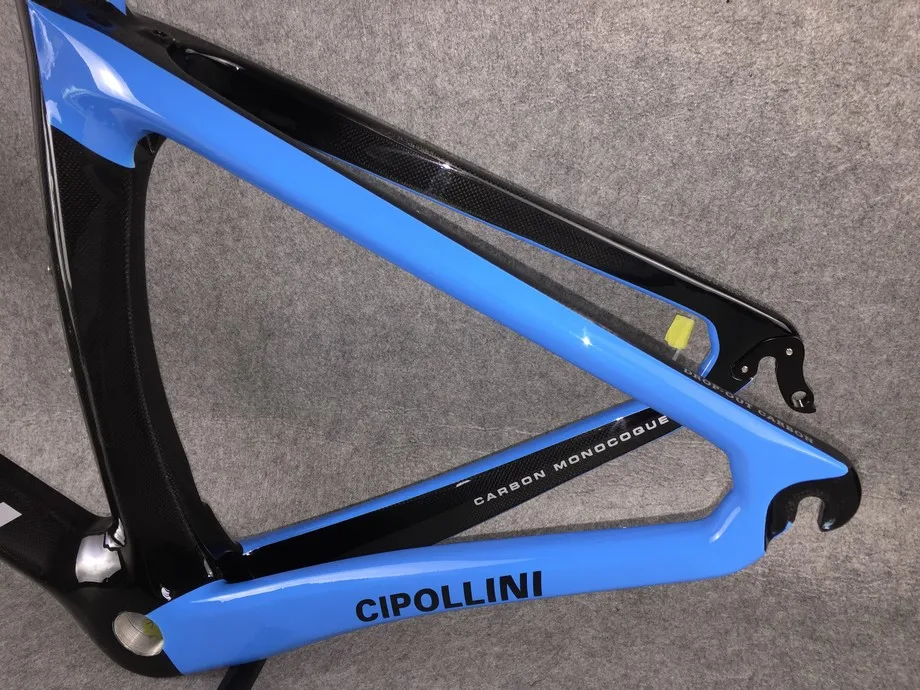 Perfect 2018 New Color Cipollini NK1K 3K or 1k T1100 Carbon Bike Frame Matte Glossy carbon fiber road bike frames blue black yellow fluo 10