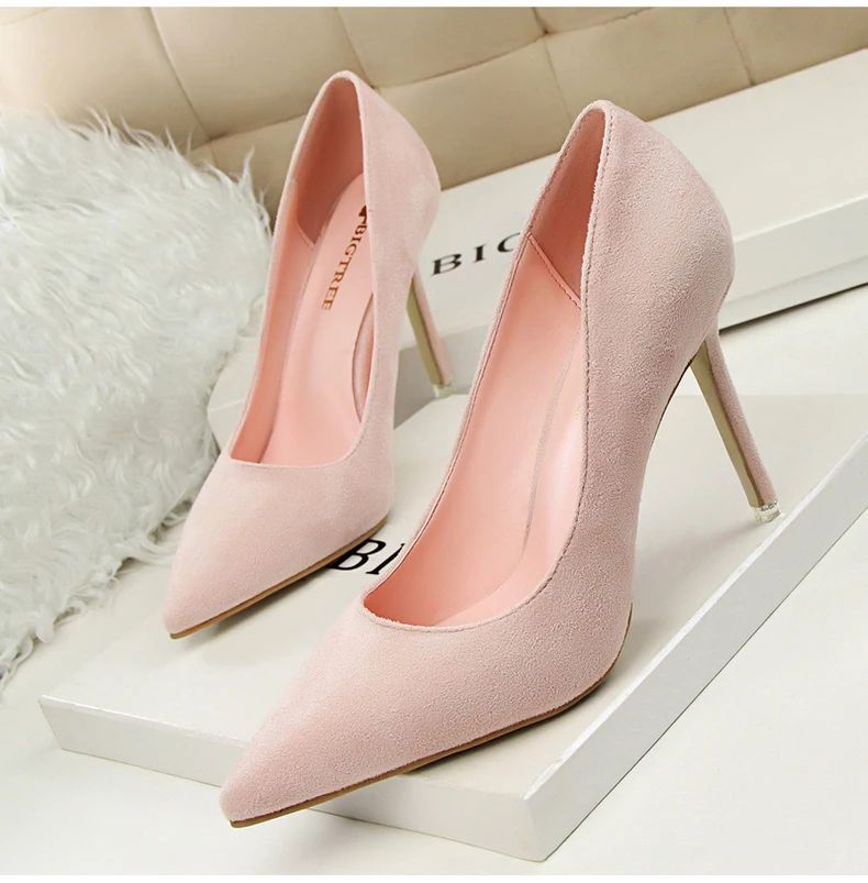 Women's Pumps Shoes High Heels Womens Slip-on High Heels Sandals Women Purple Comfortable Silver Women Pumps Shoes Office Lady   (14)