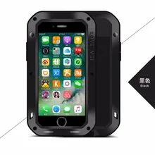 Чехол LOVE MEI для iPhone 7 8 Plus, мощный противоударный Противоскользящий грязезащитный чехол для iPhone 8 Plus 7 Plus, чехол для телефона